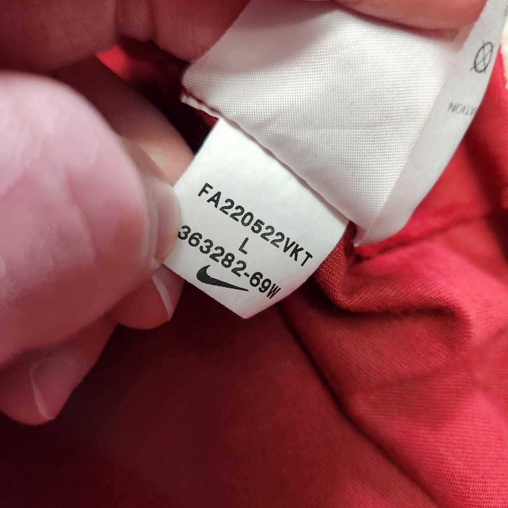 Iowa State Cyclones Shirt Men Large Player Issue Nike Long Sleeve Dri Fit - Picture 7 of 10